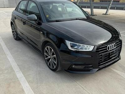 Usata Audi A1 Sportback S-Line 90 CV (66 kW) 2017 Nero Utilitaria