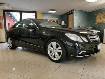 Usata Mercedes E250 203 CV (149 kW) 2010 Nero Coupé