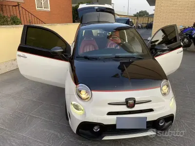 Usata Abarth 595 Turismo 165 CV (121 kW) 2017 Bianco Berlina