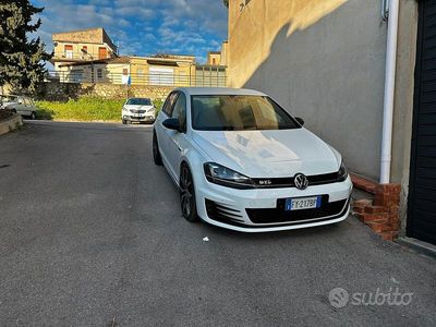 Usata VW Golf VII GTD 184 CV (135 kW) 2015 Bianco Berlina