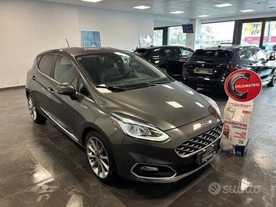 Usata Ford Fiesta Vignale 84 CV (61 kW) 2018 Grigio Utilitaria