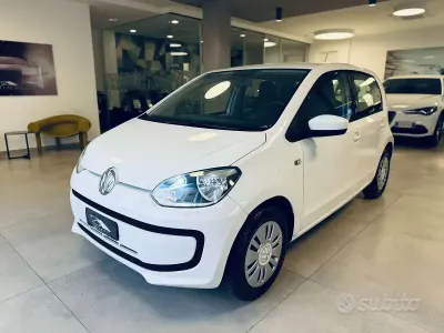 Begagnad VW up! Move 75 HK (55 kW) 2014 Vit Halvkombi