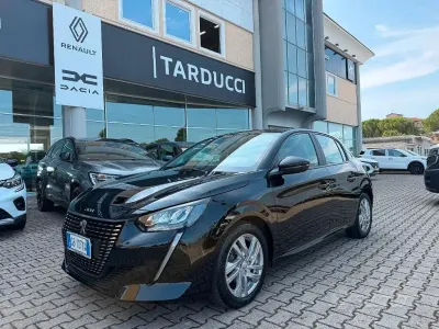 Usata Peugeot 208 Active 75 CV (55 kW) 2020 Nero Utilitaria