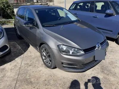 Usata VW Golf VII 105 CV (77 kW) 2015 Grigio Berlina