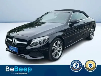 Usata Mercedes 200 184 CV (135 kW) 2017 Nero Cabrio