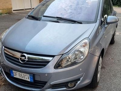Usata Opel Corsa Enjoy 90 CV (66 kW) 2007 Argento Utilitaria