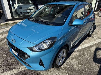 Usata Hyundai i10 65 CV (47 kW) 2021 Blu/azzurro Utilitaria
