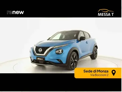 Usata Nissan Juke 114 CV (83 kW) 2021 Blu/azzurro SUV