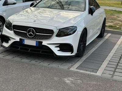 Usata Mercedes E220 Premium Plus 194 CV (142 kW) 2019 Bianco Coupé