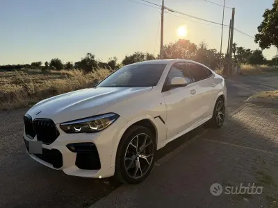 Usata BMW X6 M Sport 286 CV (210 kW) 2022 Bianco SUV