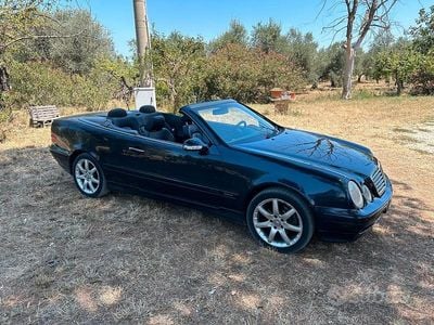 Usata Mercedes CLK200 2001 Blu Cabrio