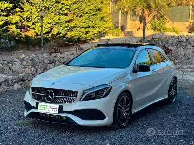 Usata Mercedes A200 Premium 136 CV (100 kW) 2018 Bianco Berlina