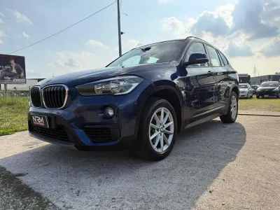 Usata BMW X1 Advantage 150 CV (110 kW) 2018 Blu/azzurro SUV