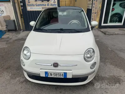 Usata Fiat 500 Lounge 69 CV (50 kW) 2012 Bianco Berlina