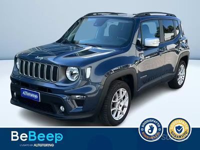 Usata Jeep Renegade 130 CV (95 kW) 2022 Blu metallizzato SUV