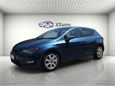 Usata Seat Leon FR 184 CV (135 kW) 2016 Blu/azzurro Berlina
