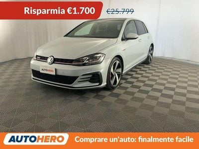 Usata VW Golf VII GTI 245 CV (180 kW) 2018 Bianco Berlina
