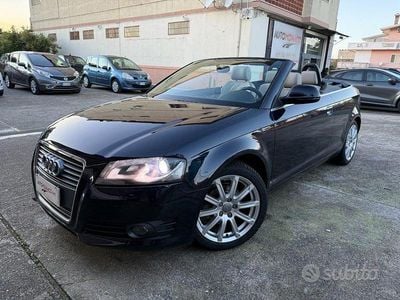 Usata Audi A3 Cabriolet Ambition 105 CV (77 kW) 2010 Blu Cabrio