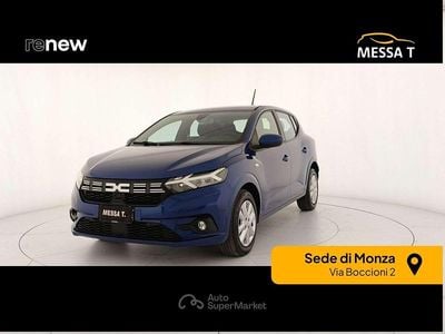 Begagnad Dacia Sandero Comfort 101 HK (74 kW) 2023 Blå Sedan