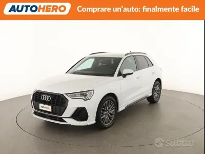 Usata Audi Q3 S-Line 150 CV (110 kW) 2020 Bianco SUV