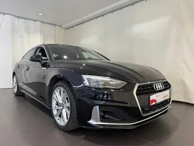 Käytetty Audi A5 Sportback Advanced Plus 190 HP (139 kW) 2020 Musta Viistoperä