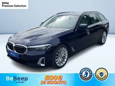 Usata BMW 540 Luxury Line 340 CV (250 kW) 2021 Blu Station wagon