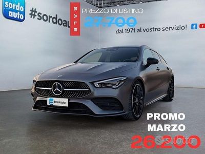 Usata Mercedes CLA200 Premium 150 CV (110 kW) 2019 Grigio Station wagon
