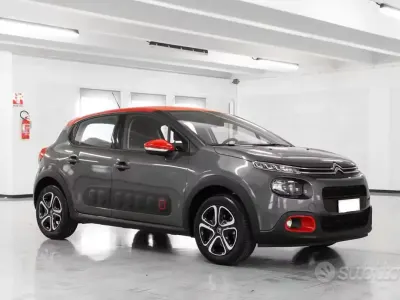Usata Citroën C3 Shine 75 CV (55 kW) 2017 Grigio Berlina