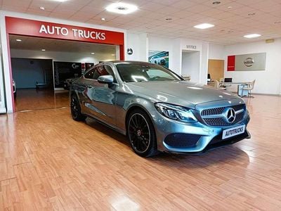 Usata Mercedes C220 Premium 170 CV (125 kW) 2017 Grigio Coupé