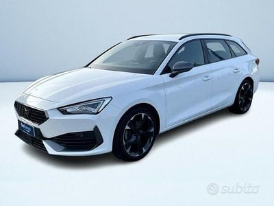 Usata Cupra Leon 150 CV (110 kW) 2024 Bianco pastello Station wagon