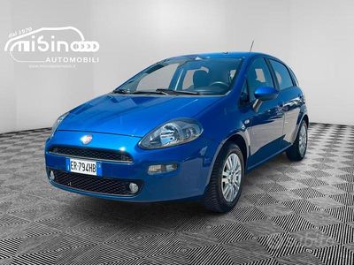 Usata Fiat Punto Lounge 69 CV (50 kW) 2013 Blu Utilitaria