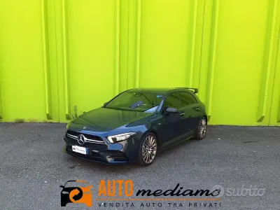 Usata Mercedes A35 AMG AMG Edition 1 306 CV (225 kW) 2019 Blu Berlina