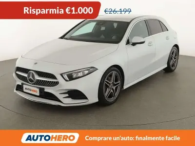 Usata Mercedes A180 AMG line 116 CV (85 kW) 2022 Bianco Berlina