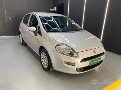 Usata Fiat Punto Lounge 95 CV (69 kW) 2017 Grigio Utilitaria