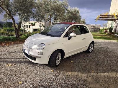 Usata Fiat 500C Lounge 69 CV (50 kW) 2011 Bianco gelato Cabrio