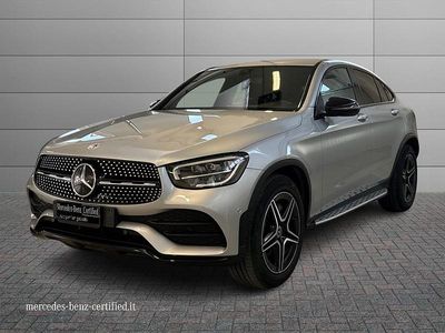 Usata Mercedes GLC220 Premium 194 CV (142 kW) 2022 Argento high tech Coupé