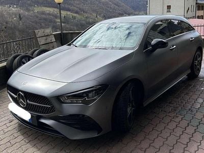 Usata Mercedes CLA200 Shooting Brake AMG line 163 CV (119 kW) 2024 Grigio Station wagon