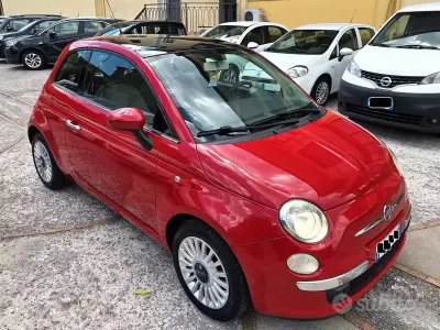 Usata Fiat 500 Lounge 69 CV (50 kW) 2008 Rosso Berlina