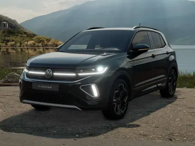 Nuova VW T-Cross R-line Plus 116 CV (85 kW) 2025 Deep black perlato SUV