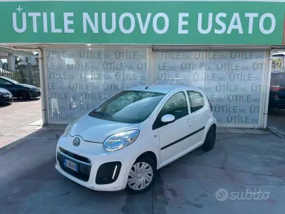 Usata Citroën C1 Attraction 68 CV (50 kW) 2013 Bianco Utilitaria