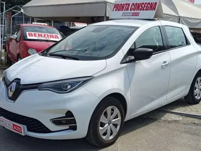 Usata Renault Zoe Life 50 kW (69 CV) 2020 Bianco Utilitaria