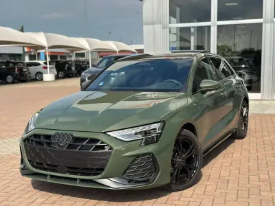 Nuova Audi A3 S-Line 150 CV (110 kW) 2025 Verde district Berlina