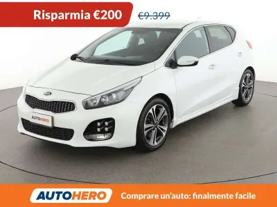 Usata Kia Ceed GT GT-Line 110 CV (80 kW) 2017 Bianco Utilitaria