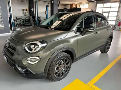Usata Fiat 500 Cross 150 CV (110 kW) 2020 Verde Station wagon