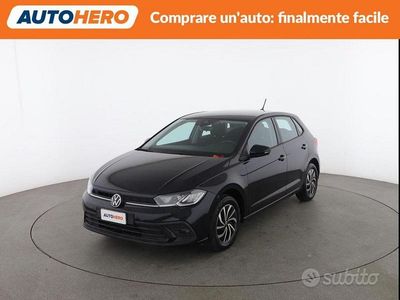 Usata VW Polo Life 95 CV (69 kW) 2022 Nero Utilitaria