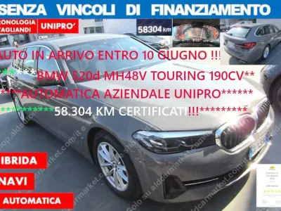 Usata BMW 520 190 CV (139 kW) 2021 Argento Station wagon
