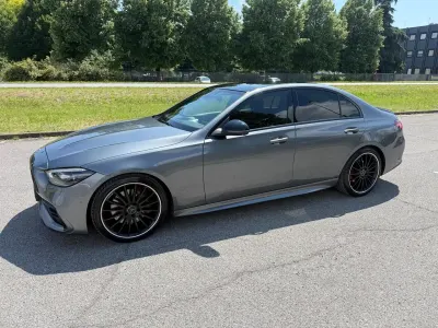Usata Mercedes C300e AMG Line Premium Plus 251 CV (184 kW) 2022 Grigio Berlina