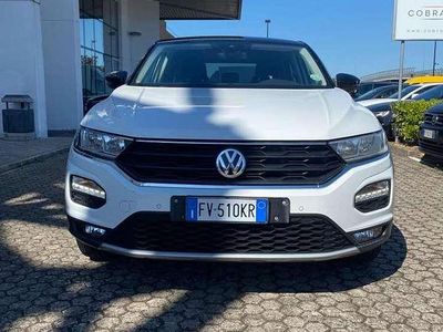 Usata VW T-Roc Style 116 CV (85 kW) 2019 Bianco SUV