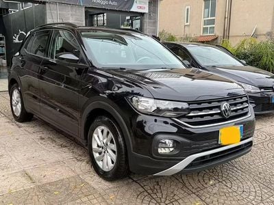 Usata VW T-Cross 110 CV (80 kW) 2022 Nero SUV