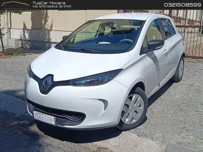 Usata Renault Zoe Life 67 kW (92 CV) 2018 Bianco Utilitaria